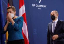 كان هناك شيء واحد أكثر أهمية من أي شيء بالنسبة لرئيسة الوزراء الدنماركية والمستشار الألماني: أن الغرب قريب من روسيا