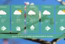 حذرت قناة TV 2 WEATHER من هبوب رياح قوية عاصفة يوم غد الاثنين على المناطق الجنوبية الشرقية من البلاد. حيث بدأ الطقس بالتقلب